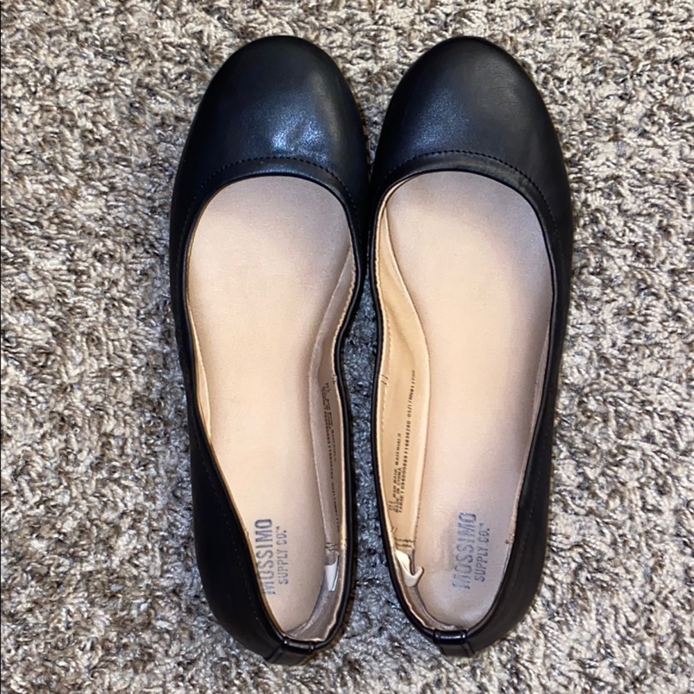 Black flats